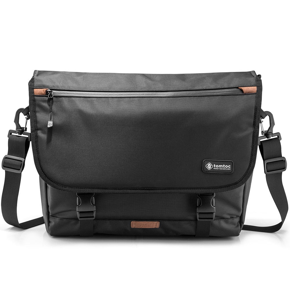 tomtoc 15 inch laptop shoulder bag