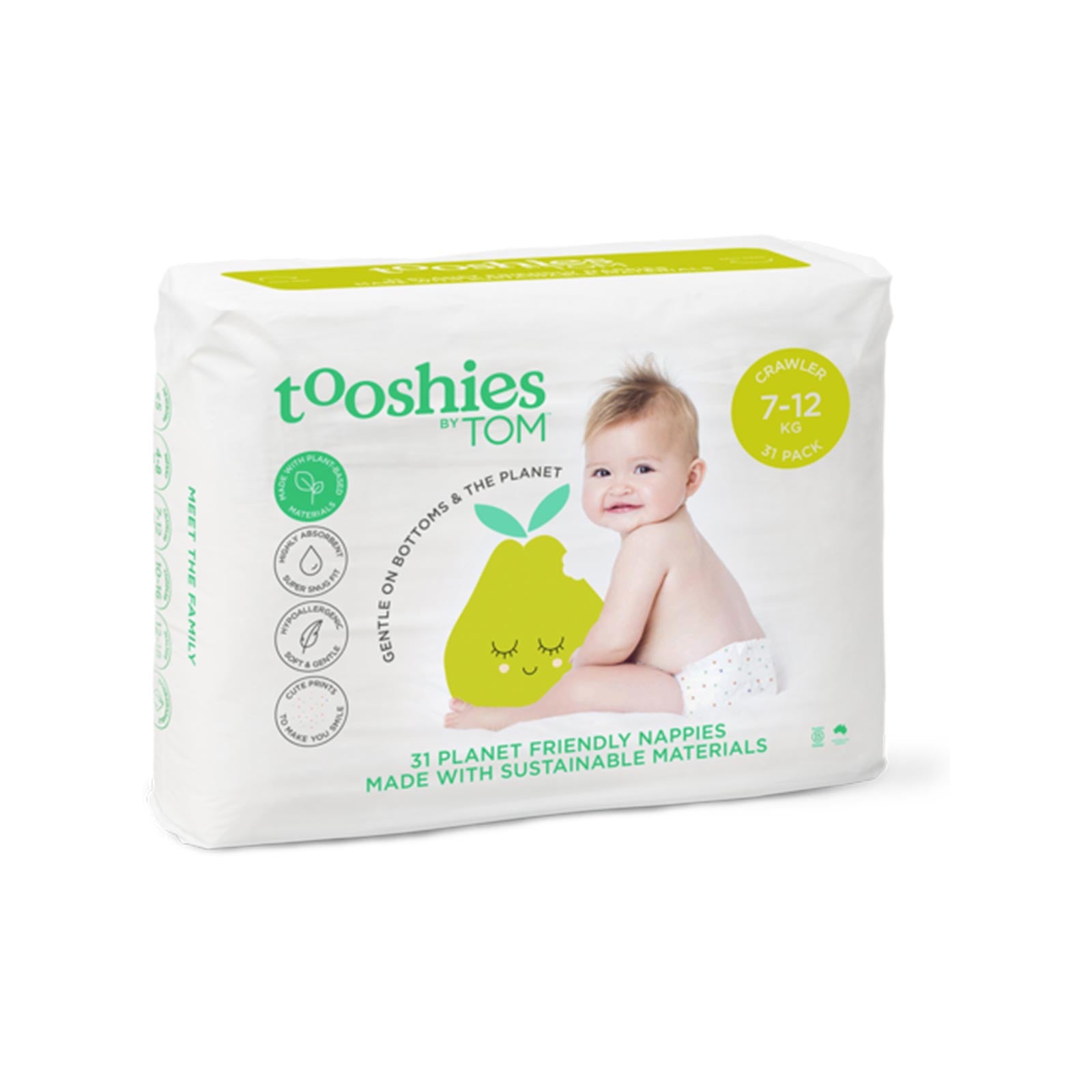 tooshies nappies