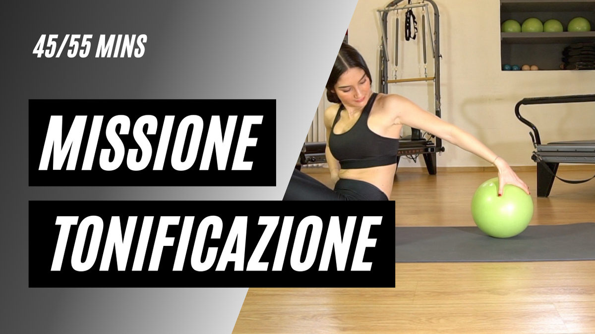 lezioni di 55 minuti di pilates per la tonificazione