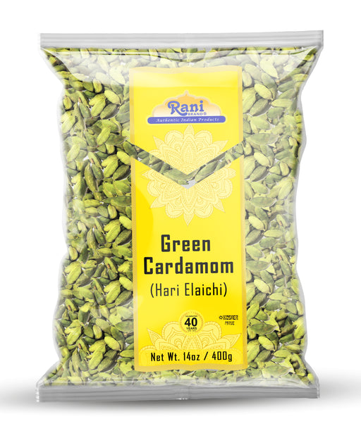 Rani Green Cardamom Pods Spice (Hari Elachi) 1.4oz (40g) ~ All Natural —  Rani Brand Factory Store