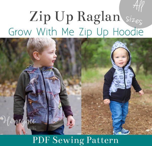 All Sizes *PDF Sewing Pattern* Grow with me shirt pattern Color Blocked ...