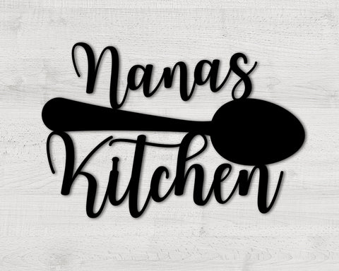 Custom Kitchen Name Sign, Personalized Kitchen Signs, Metal Kitchen Wall  Decor,Metal Wall Art,Custom Metal Sign,Kitchen Gifts,Mothers Day  Gifts,Gifts