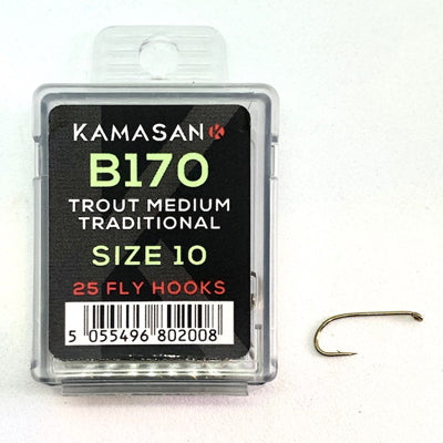 Kamasan B170 Trout Medium Traditional Hooks - Pack of 1000 from My Fishing  Flies