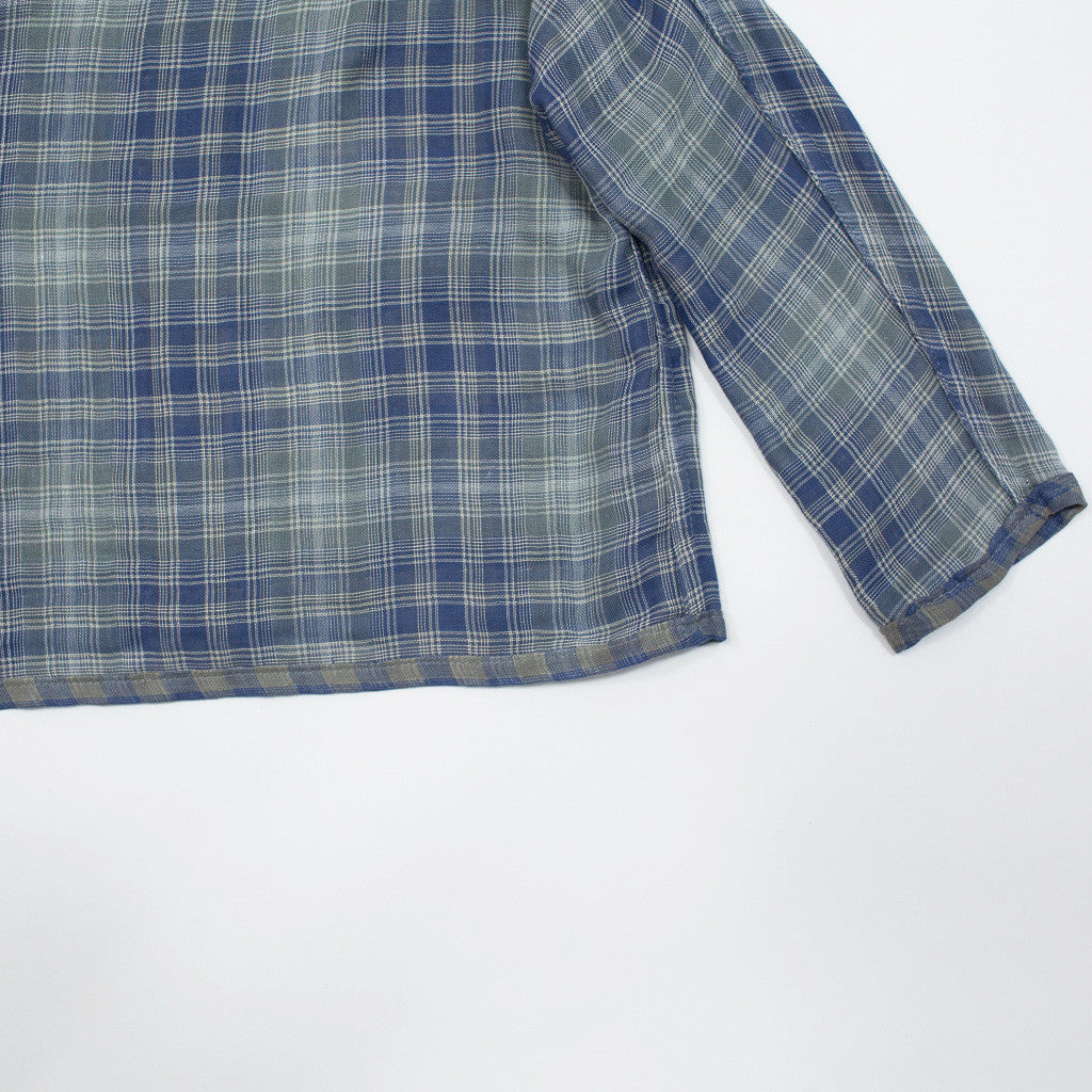easy dolman / reversible plaid – willaby