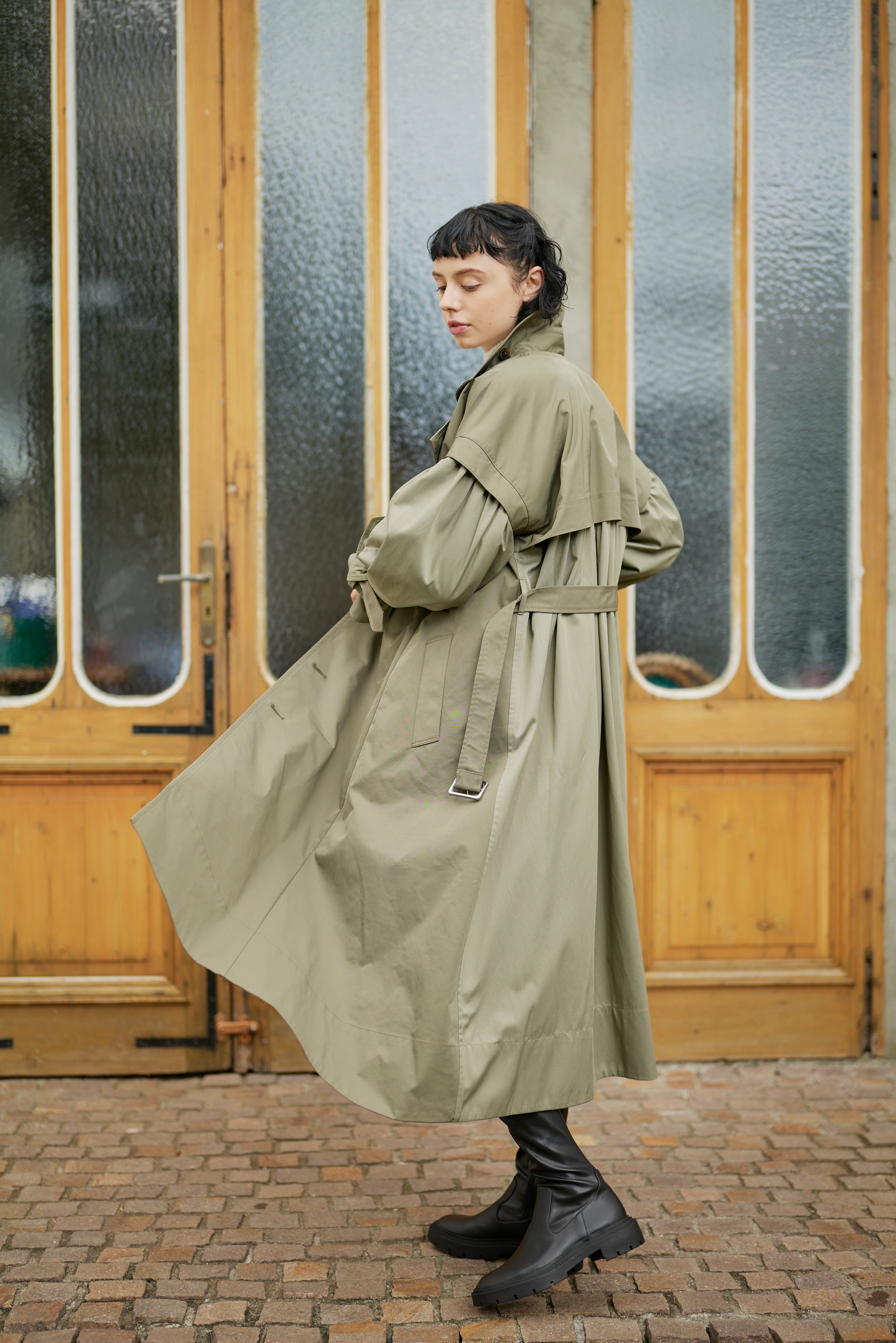 A.PRESSE 21AW Balmacaan Coat バルマカーンコート