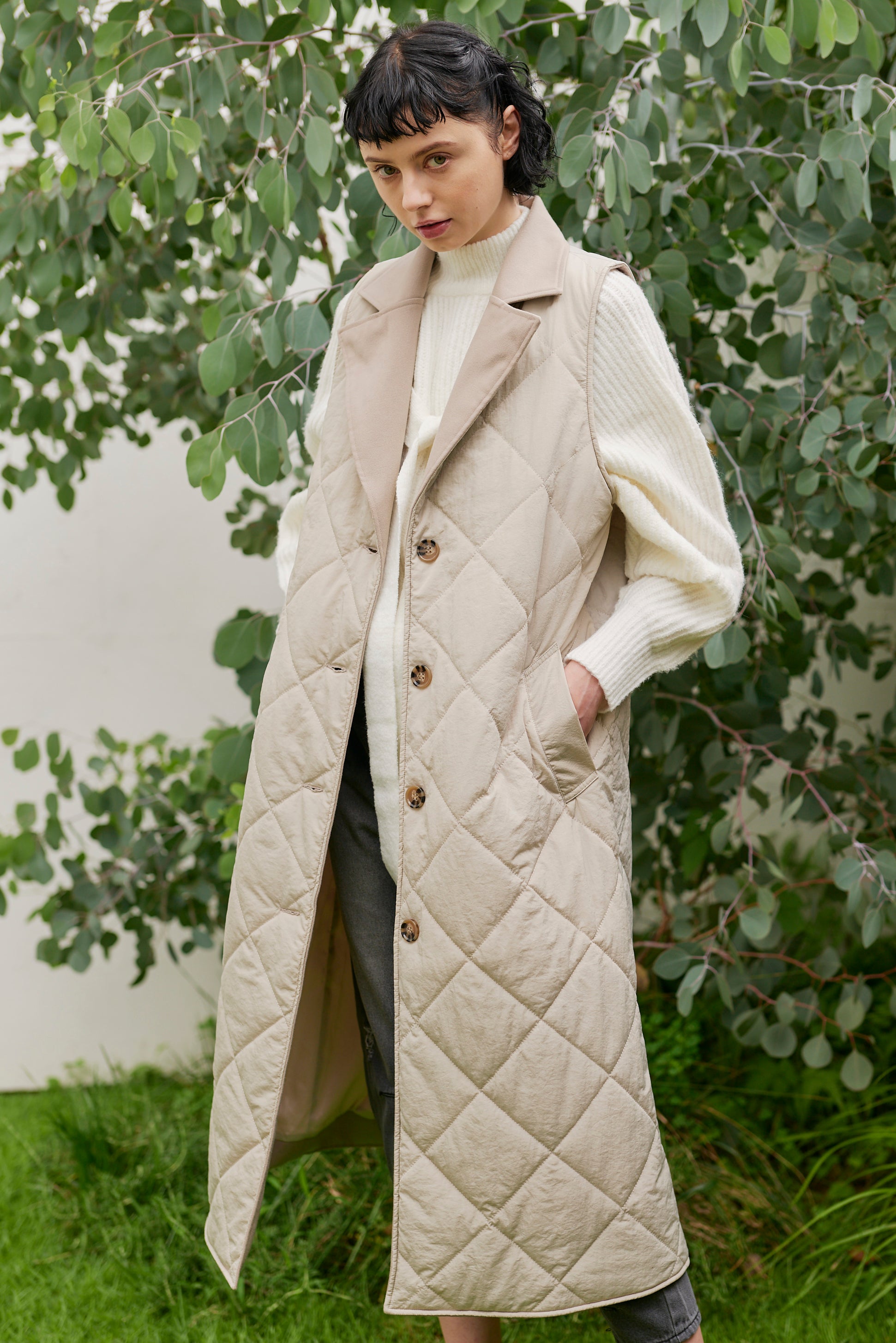 4WAY KNIT&QUILTING COAT – KOH.style