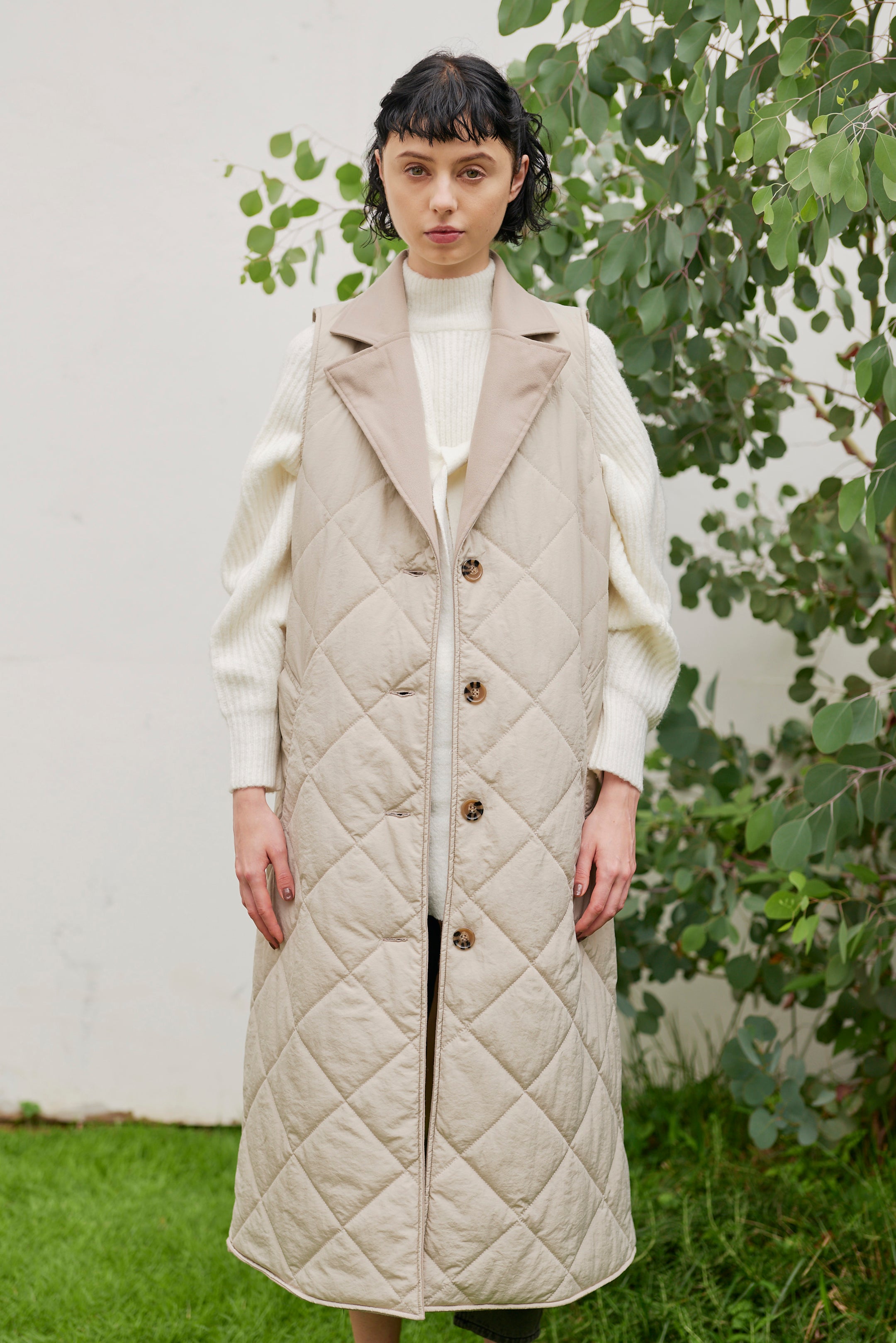 4WAY KNIT&QUILTING COAT – KOH.style