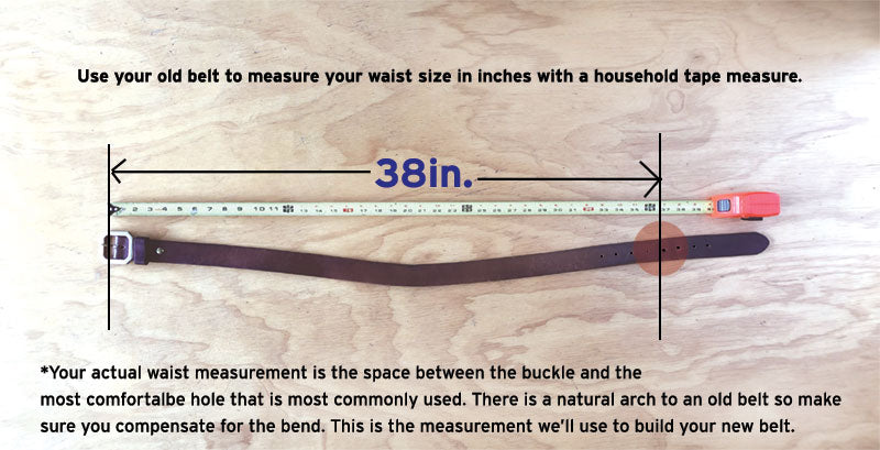 Belt Sizing – Make Smith Leather Co. - Full Grain Custom Leather