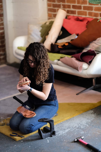 State Fulwiler Student -Sandal Making Class