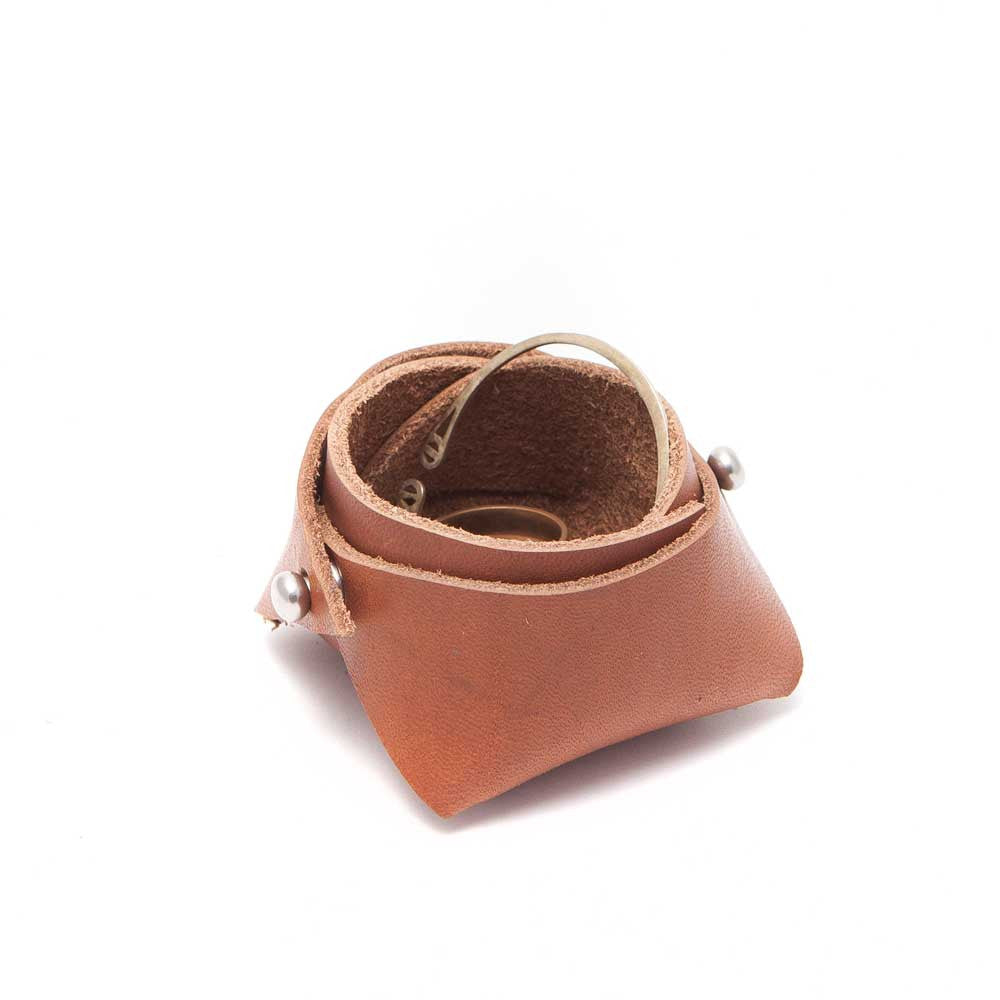 Leather Storage Caddy - Small
