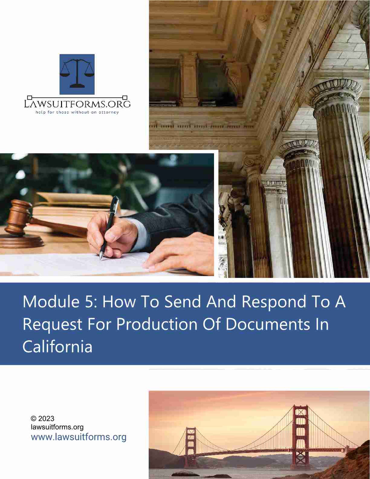 Request for production of documents California