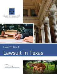 How to file a lawsuit in Texas