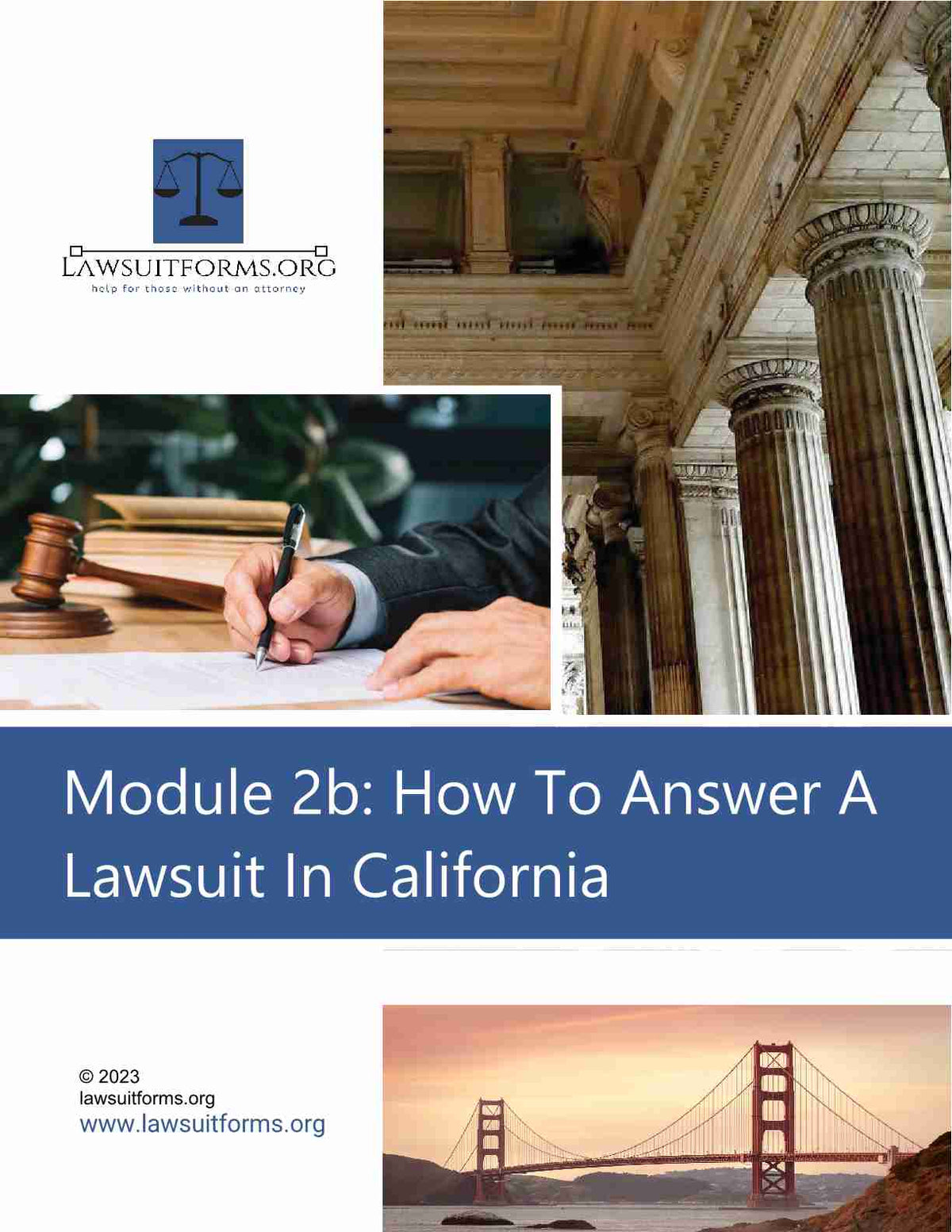 How to answer a lawsuit in California