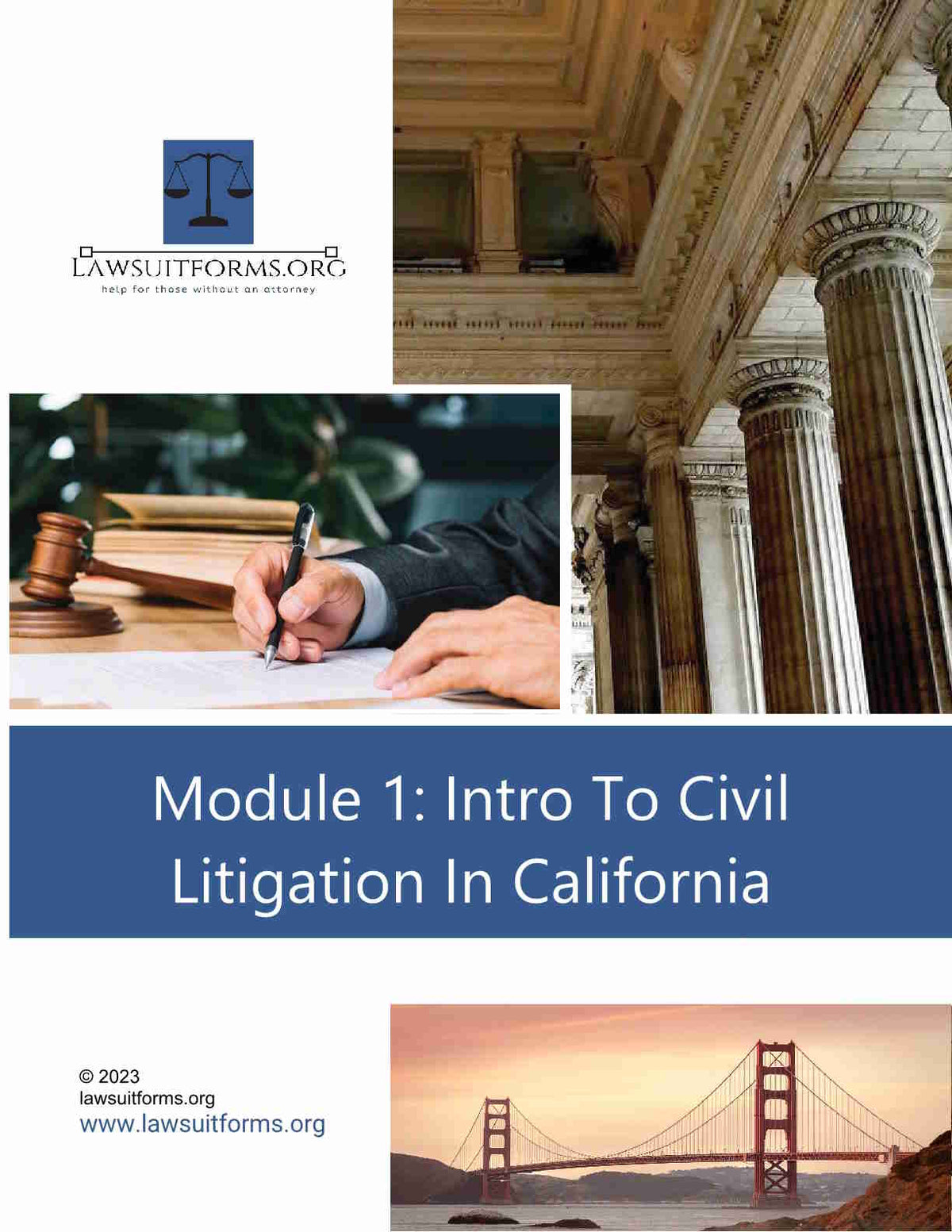 California civil lawsuit guide