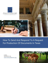 Request for production of documents form texas