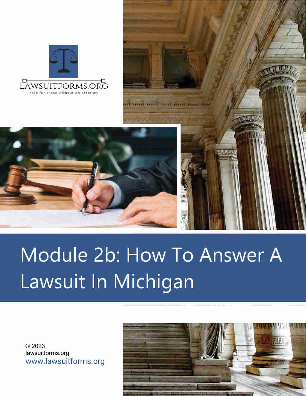 How to answer a lawsuit in Michigan
