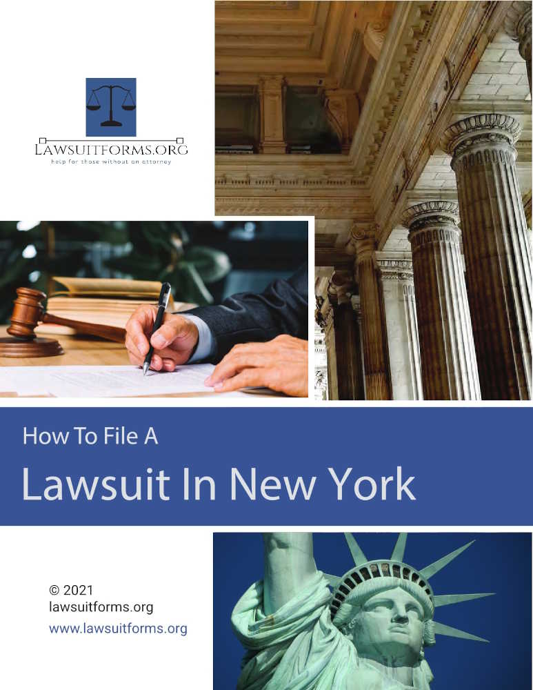 How To File A Lawsuit In New York 