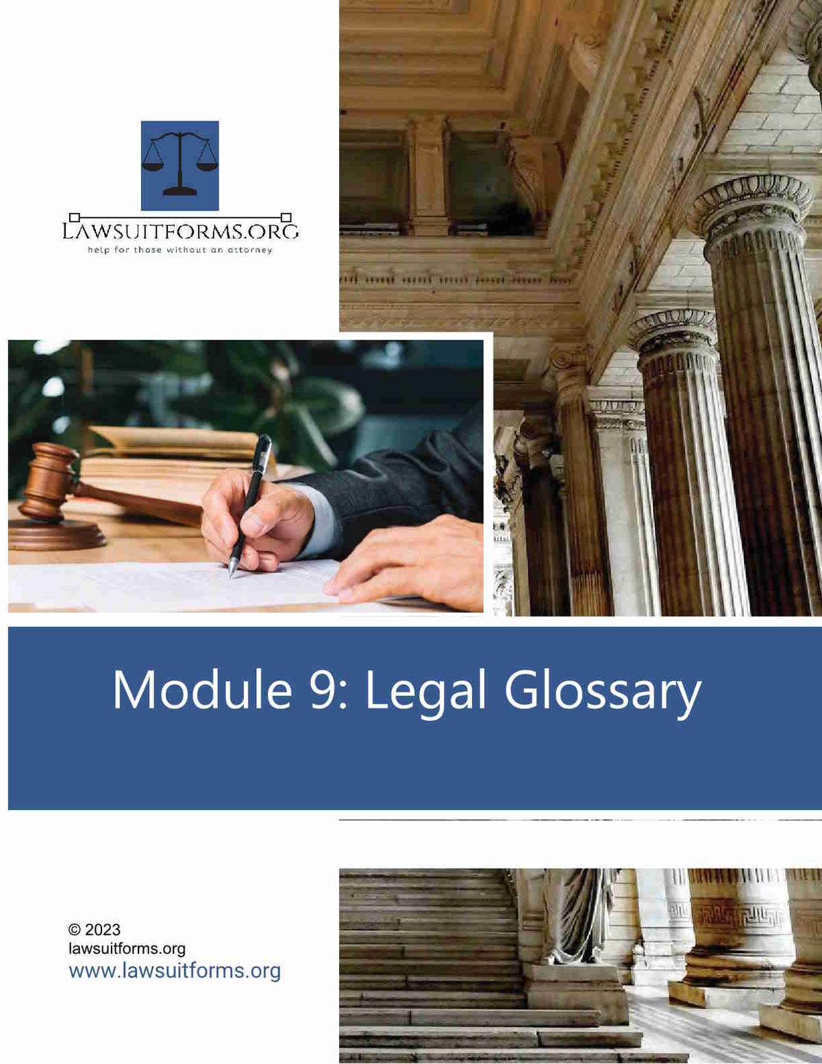 Legal glossary