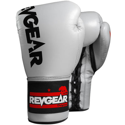 F1 Competitor - Professional Boxing Fight Gloves - White/Black