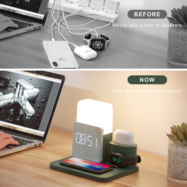 4 in 1 wireless charging station for iPhone