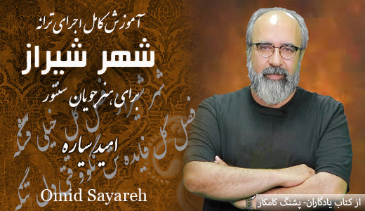 How to Play "Shahre Shiraz" by Santour - Learn Online - Instructor: Omid Sayareh - Farsi Language