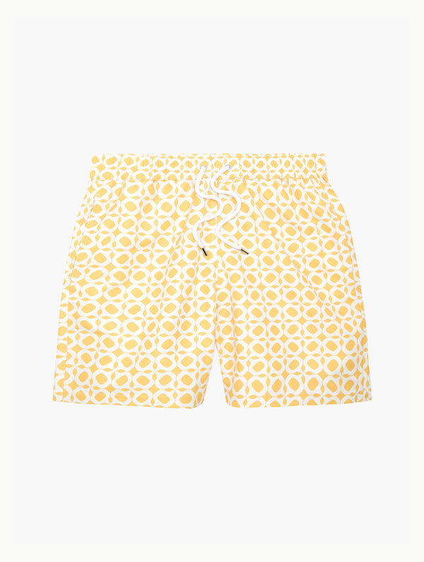 Louis Yellow Shorts - Quick Dry Swim Shorts for Men