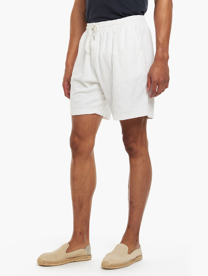 AUGUSTO TERRY COTTON Frescobol Carioca SHORTS –