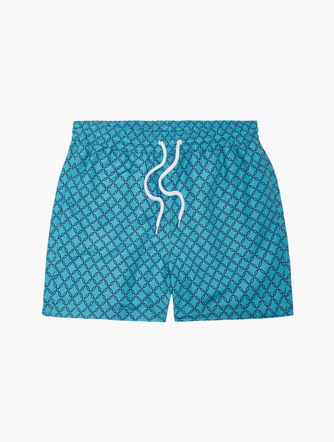 Louis Vuitton Sunset Monogram Sporty Shorts in Blue