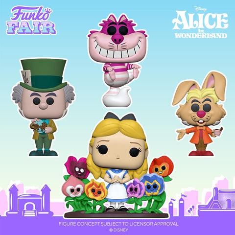 Funko Pop! Deluxe: Alice in Wonderland 70th - Alice in Wonderland with  Flowers