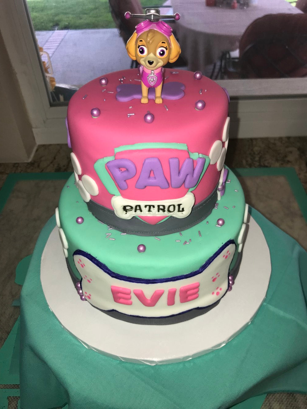 Calumet Bakery Girls Paw Patrol Cake