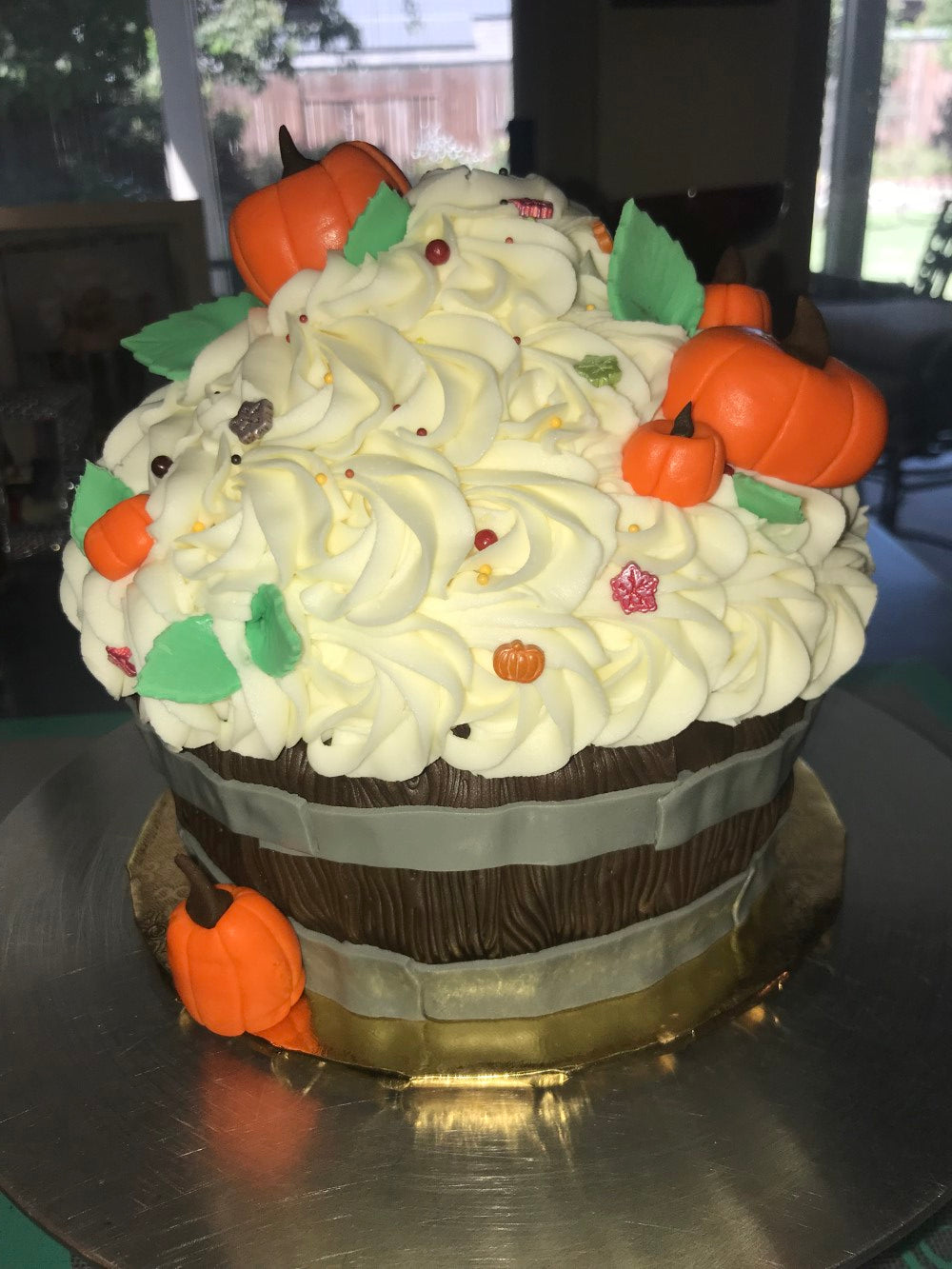 Pumpkin Patch Cake