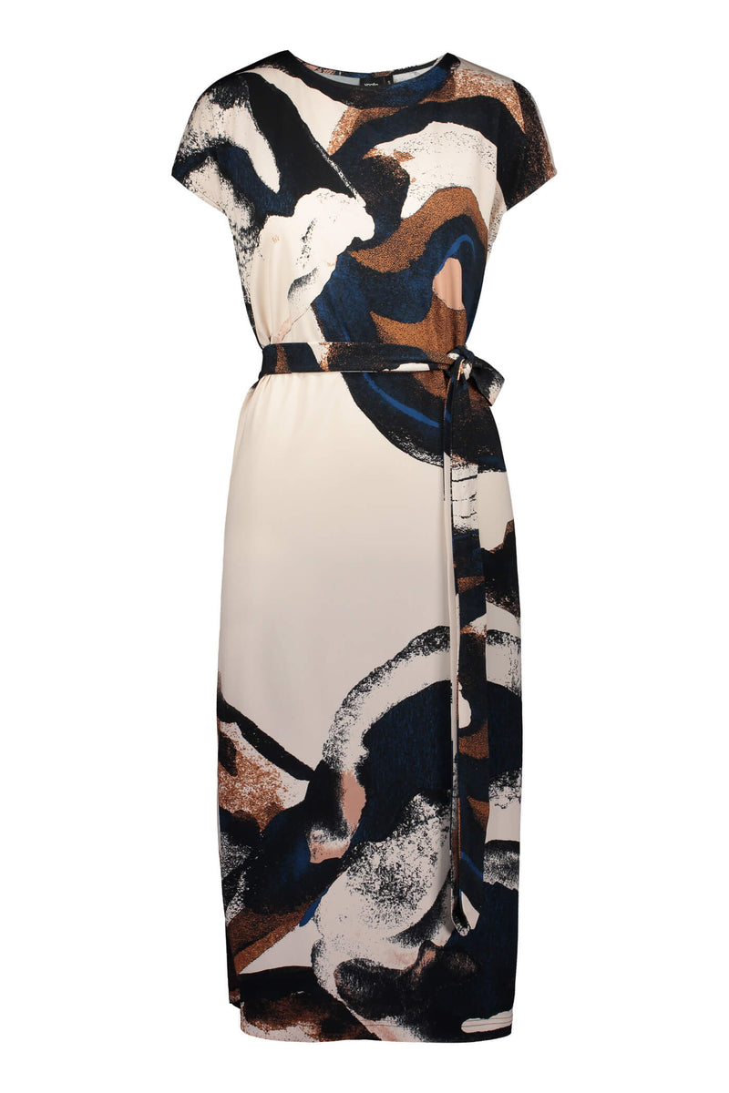 ANNIE Printed Jersey Dress – Voglia Finland