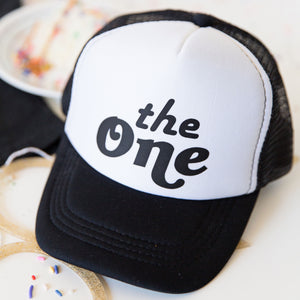 The One 1st Birthday Personalized Outfit Retro T Shirt Trucker H 2troubleboys