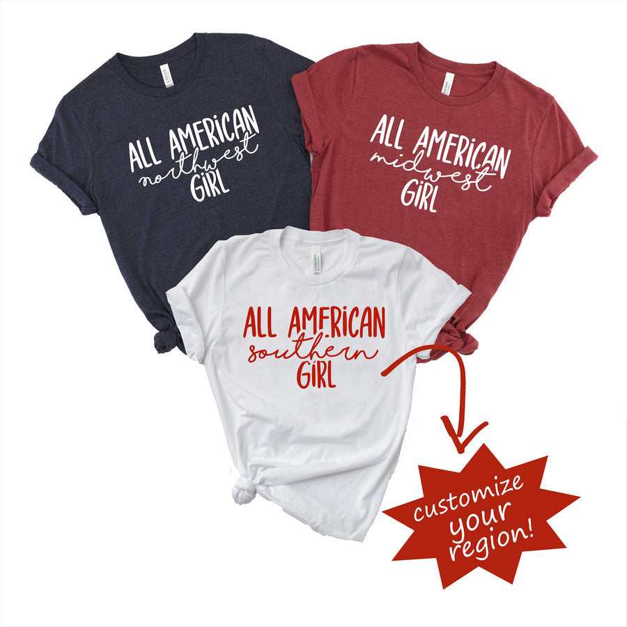 "All-American Parent" 4th of July T-Shirts