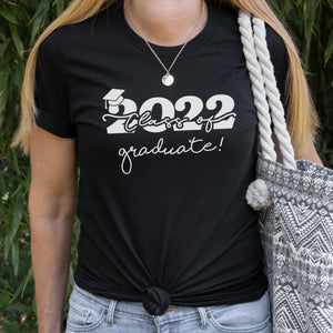 "2022 Graduate" Graduation T-Shirt