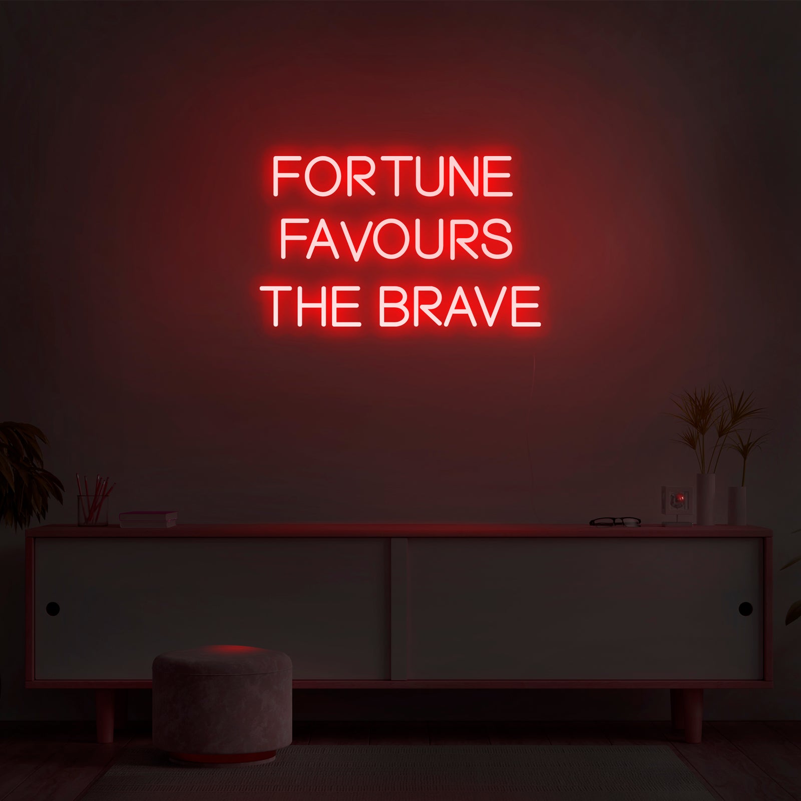 fortune favors the brave who said