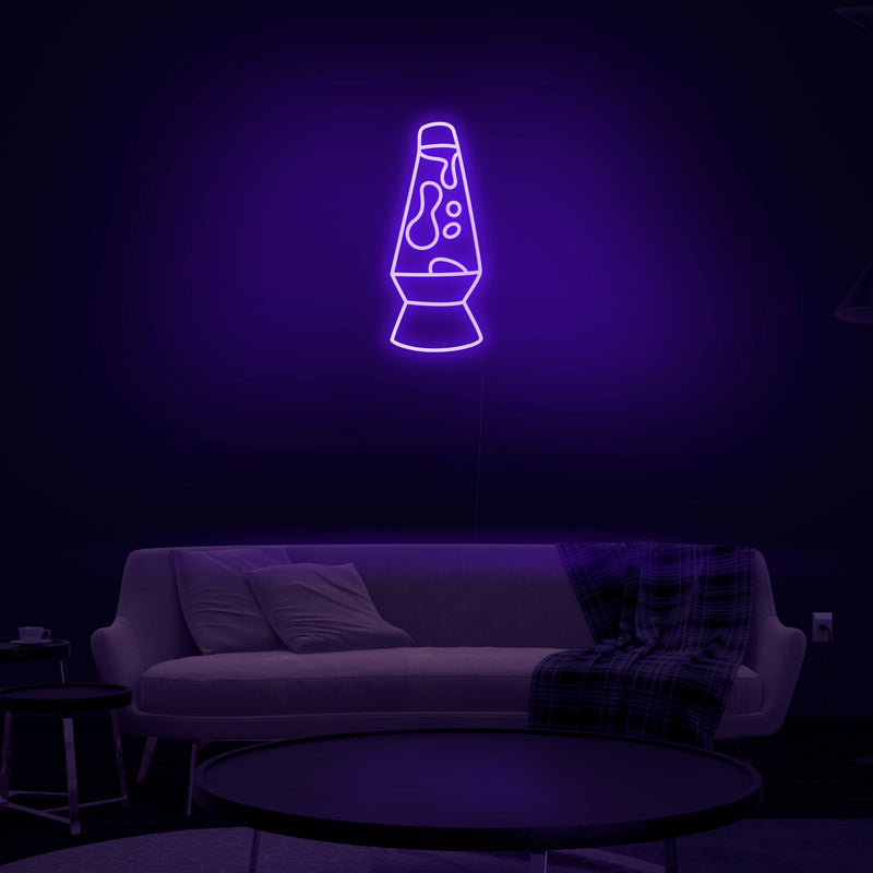 lava lamp neon