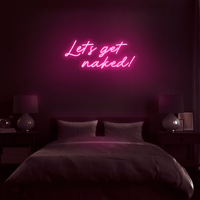 get naked neon light