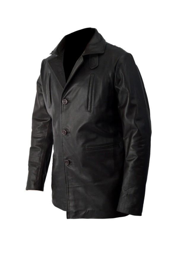 Audacious Leather Max Payne Jacket | Buy Leather Coat for Men Online