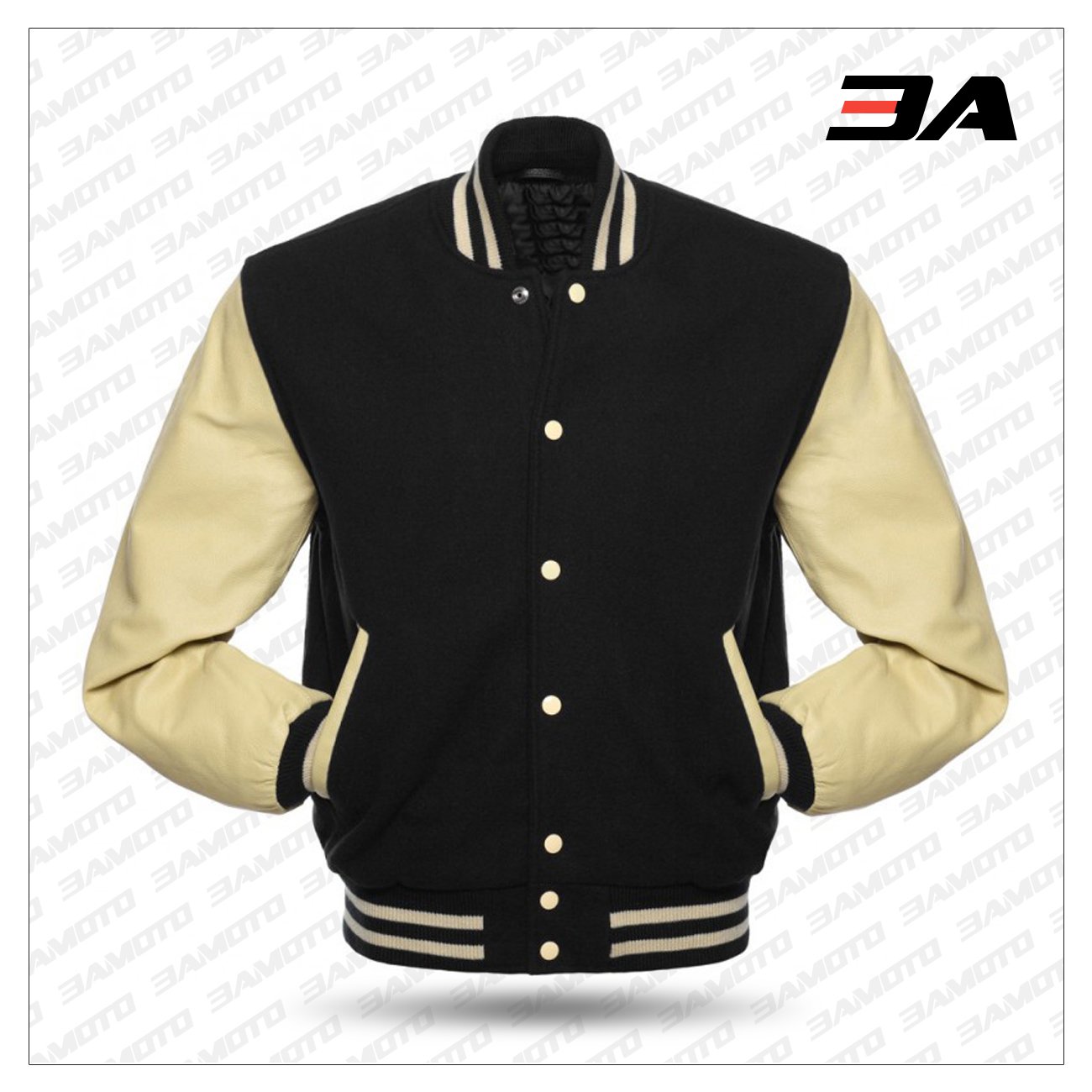 AMERICAN VARSITY JACKETS WOOL BODY ORIGINAL LEATHER