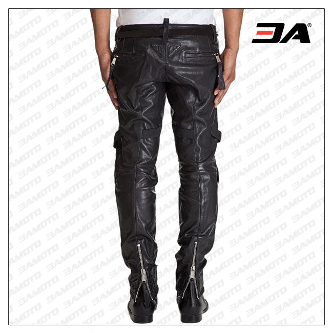 DISTINCTIVELY UNIQUE LEATHER PANT FOR MEN