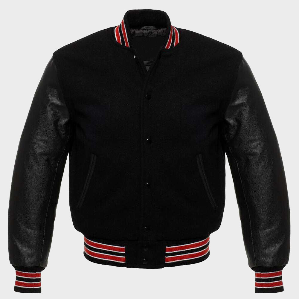 Buy Red And White Varsity Jacket For Womens | Best Letterman Jacket for ...