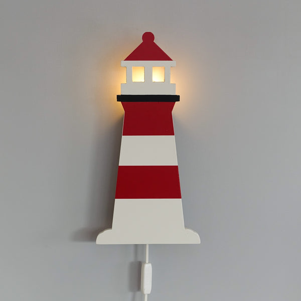 Vuurtoren wandlamp