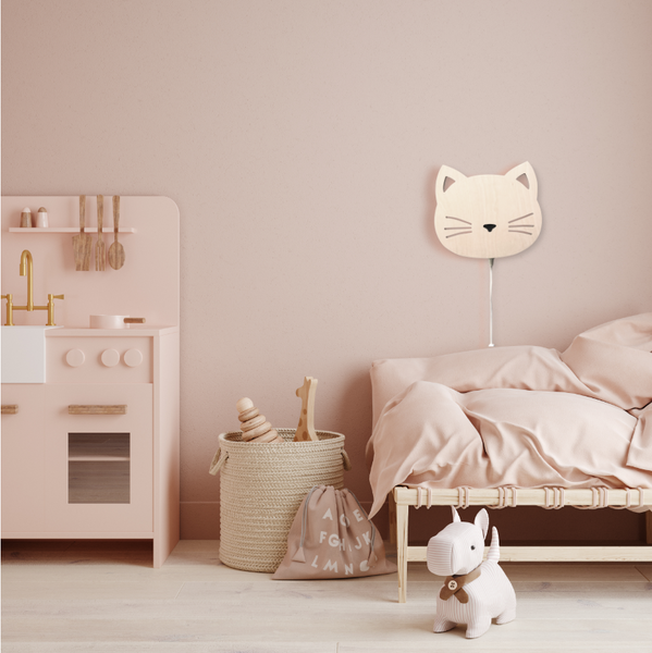 Wandlamp kat