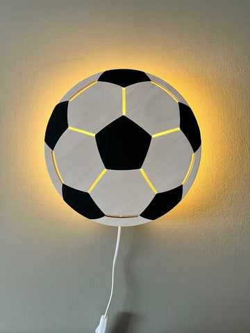 Wandlamp voetbal