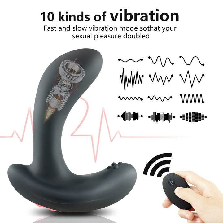 Inflatable Anal Toy Prostate Massager Vibrator Levett Levett 