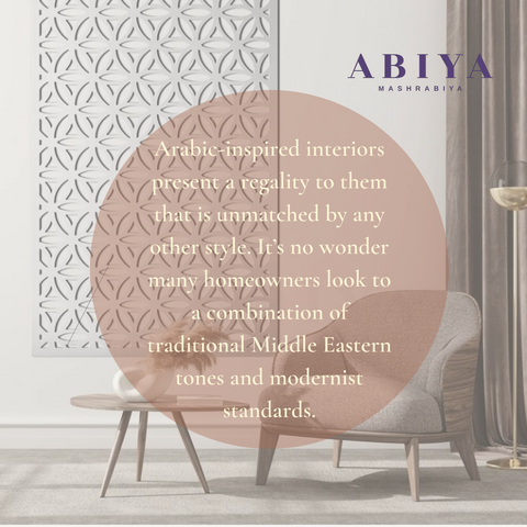 Arabic Inspired Interior Design 
