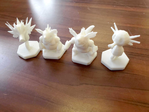 InkSmith 3D Printing Pokemon Chess Set