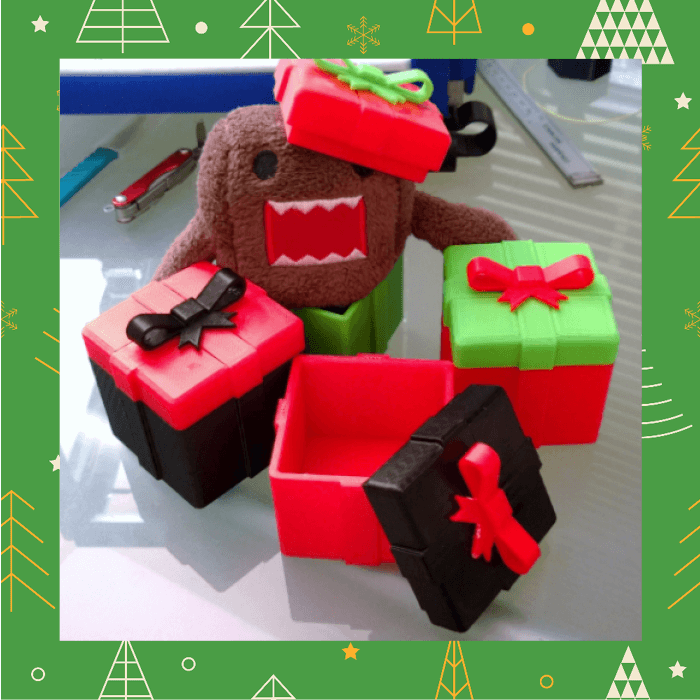 Thingiverse 3D printed gift boxes design by muddtt