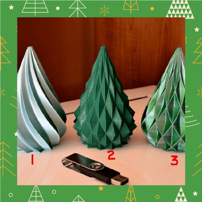 Christmas Trees 3D print design by _Steve from Thingiverse